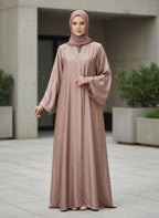 Premium Satin Abaya - Razia Hijab