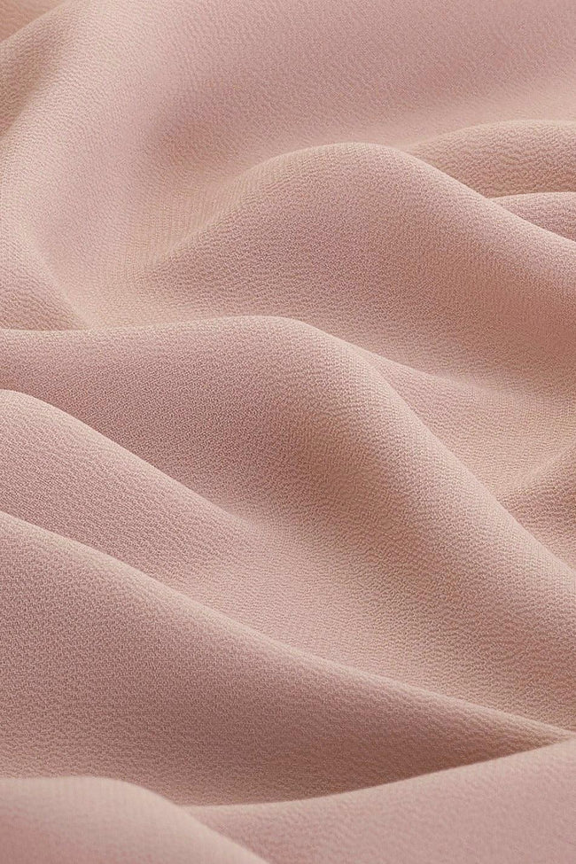 Everyday Chiffon Hijab - Dusty Mauve Main Image