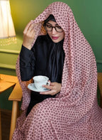 Premium Printed Irani Chador – Soft Linen fabric | Elegant Full Coverage Hijab - Razia Hijab