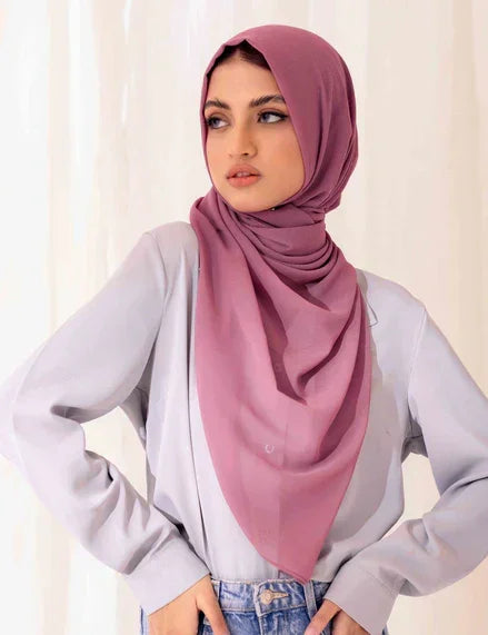 Chiffon Bubble - Bubblegum - Razia Hijab