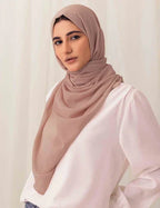 Chiffon Bubble - Blush - Razia Hijab