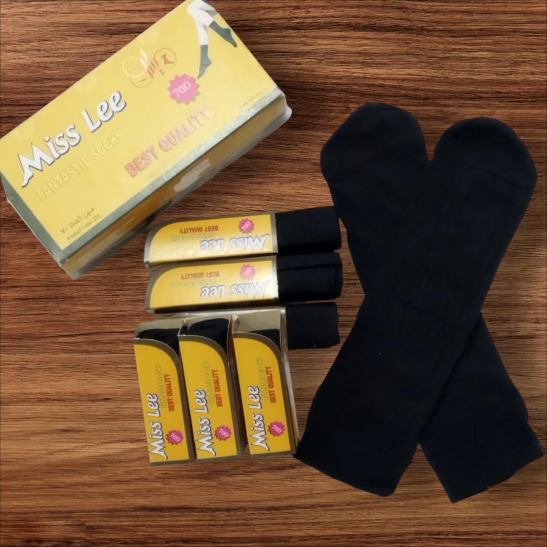 Miss Lee 70D Fantastic Premium Hosiery/Stockings - Best Quality Compression (Black & Skin) - Razia Hijab