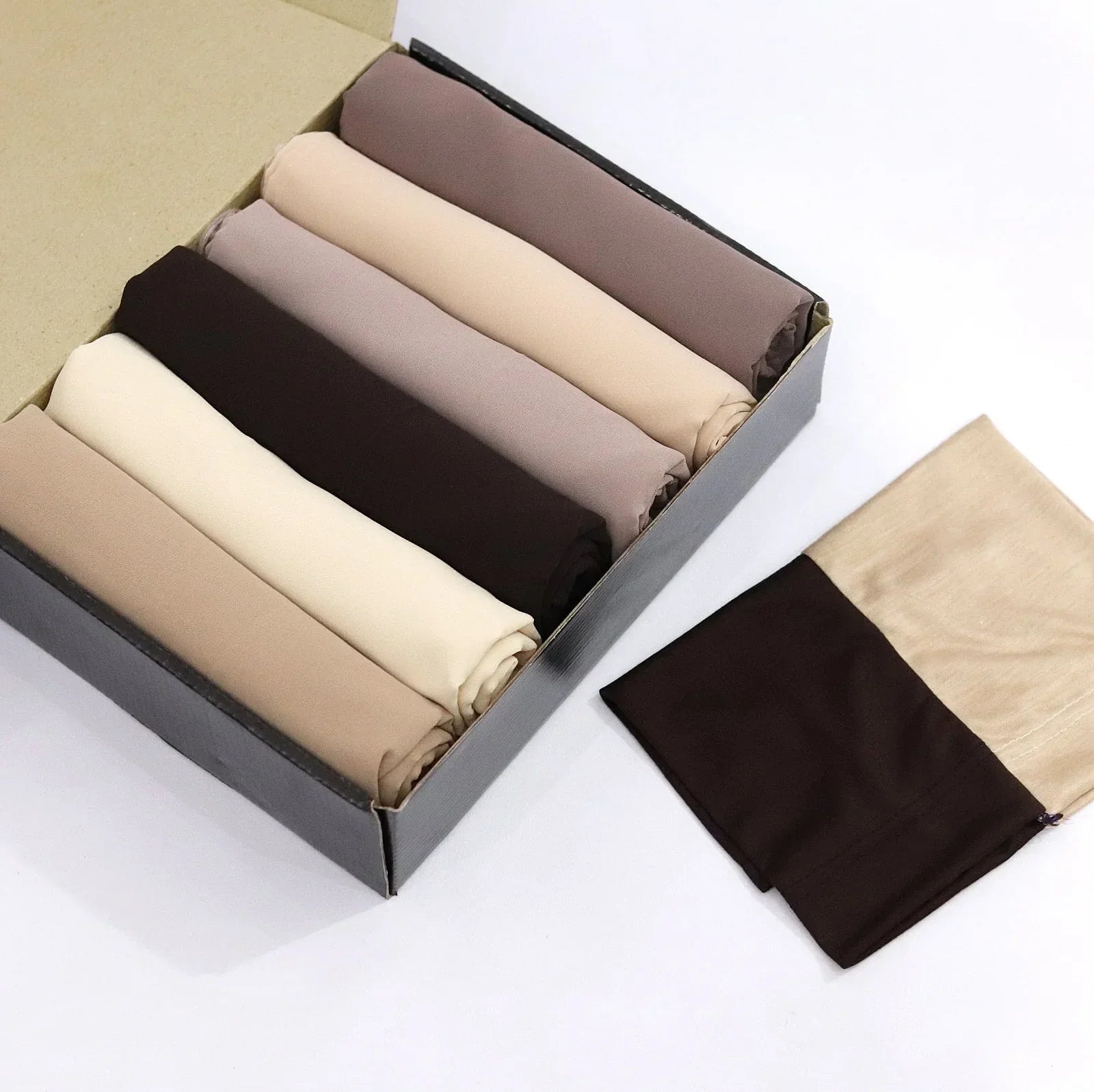 Chiffon Bubble - Bundle of 6 - Box - Razia Hijab