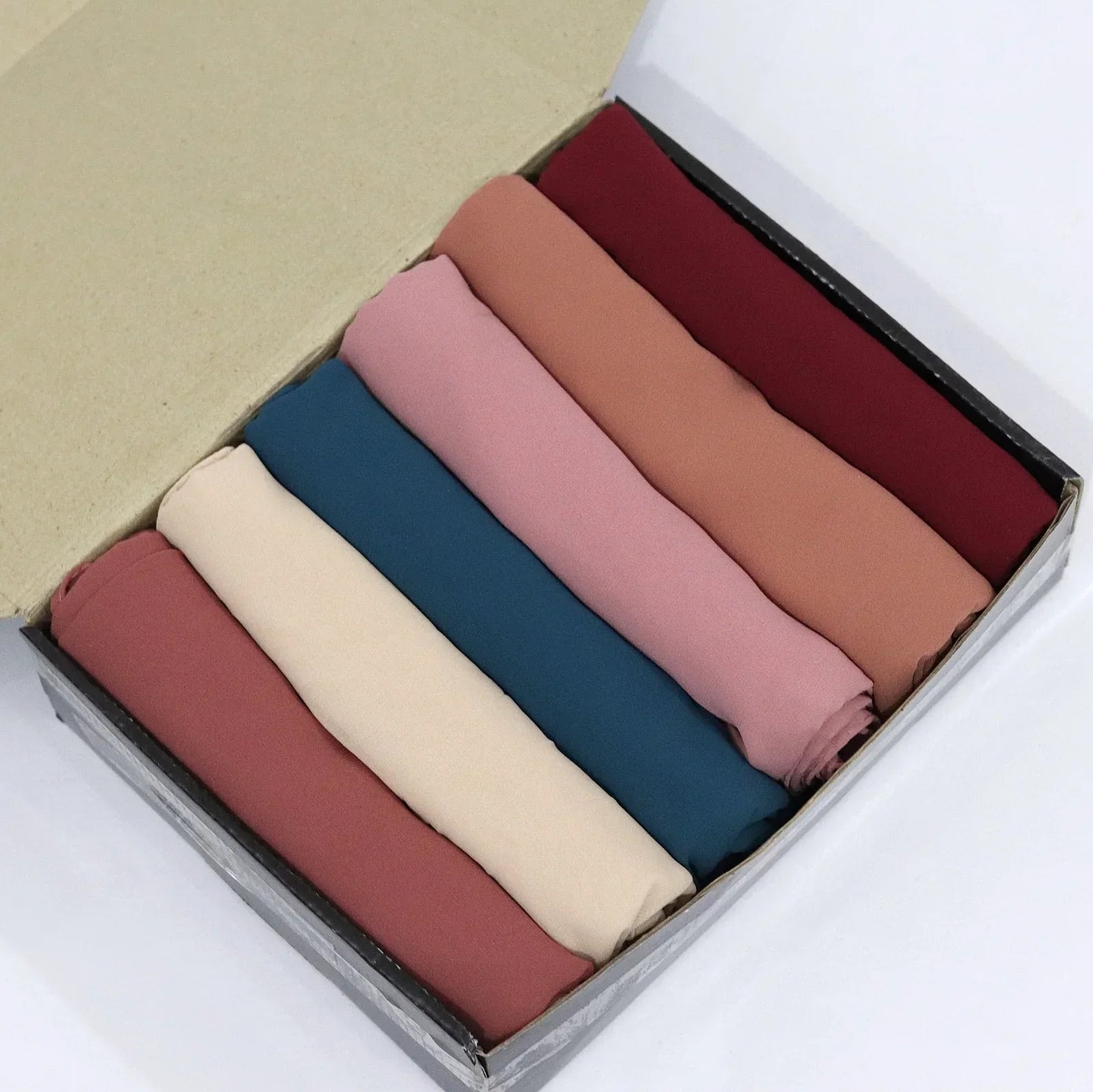 Chiffon Bubble - Bundle of 6 - Box Packaging - Razia Hijab