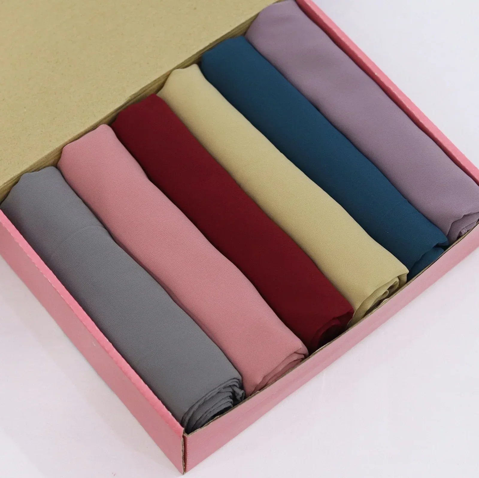 Chiffon Bubble - Bundle of 6 - Box Packaging - Razia Hijab