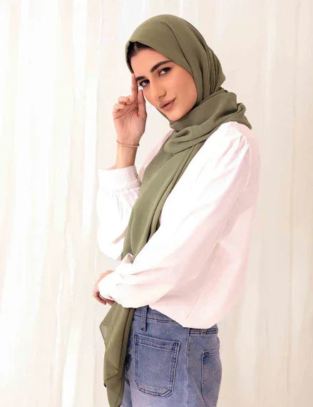 Chiffon Bubble - Olive Main Image