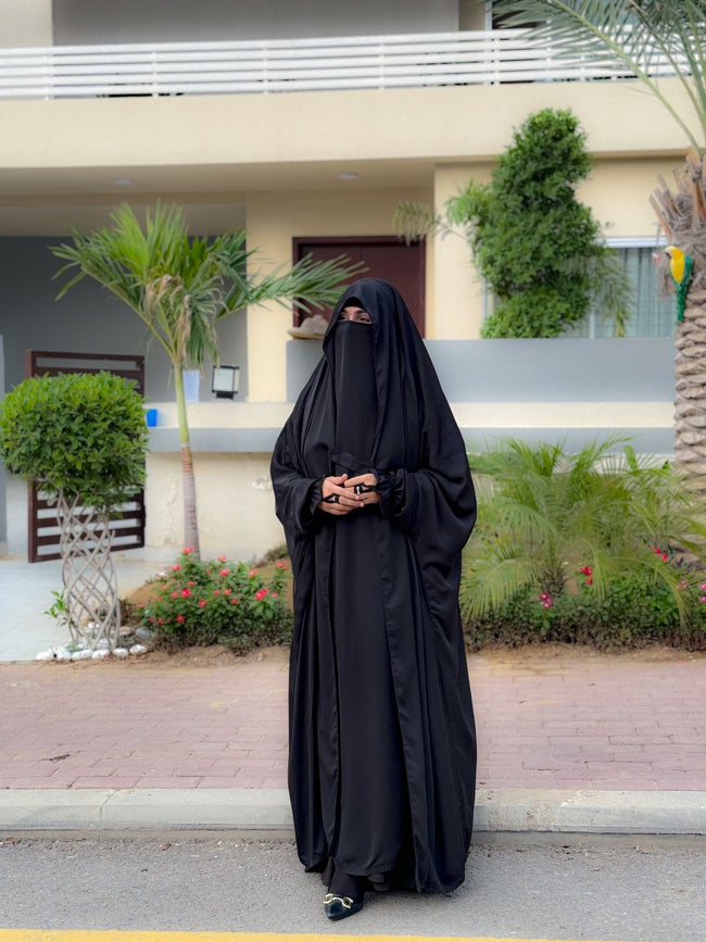 SAUDI JILBAB - BLACK Main Image