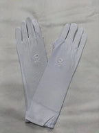 Elegant Full-Length Modest Gloves – Set of 3 (Beige, Black, White) - Razia Hijab