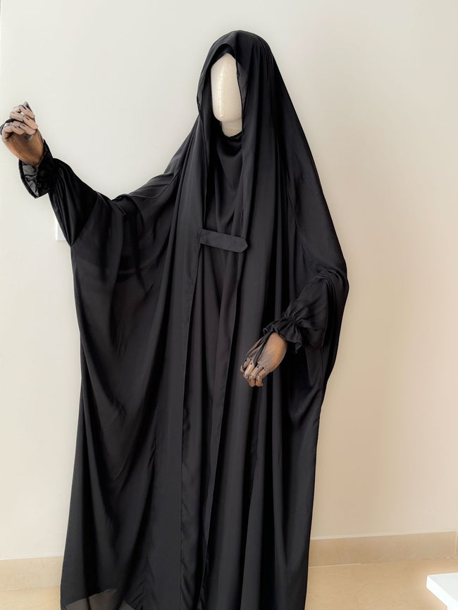 SAUDI JILBAB - BLACK Hover Image