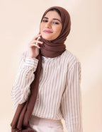 Turkish Slubs - Chocolate - Razia Hijab
