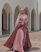 FESTIVE (BRIDAL CHADOR) TEA PINK - Razia Hijab