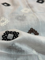 Hand Embroidered Lawn Stoller - Razia Hijab