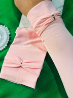 Soft Pink Iranian Cotton Jersey Sleeves - Razia Hijab