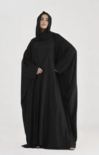 Luxe Layer Farasha Cut Abaya - Black