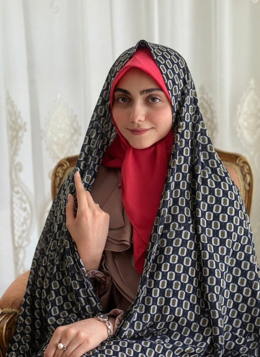 Premium Printed Iranian Linen Chador