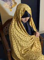 Premium Printed Irani Chador – Soft Linen fabric | Elegant Full Coverage Hijab - Razia Hijab