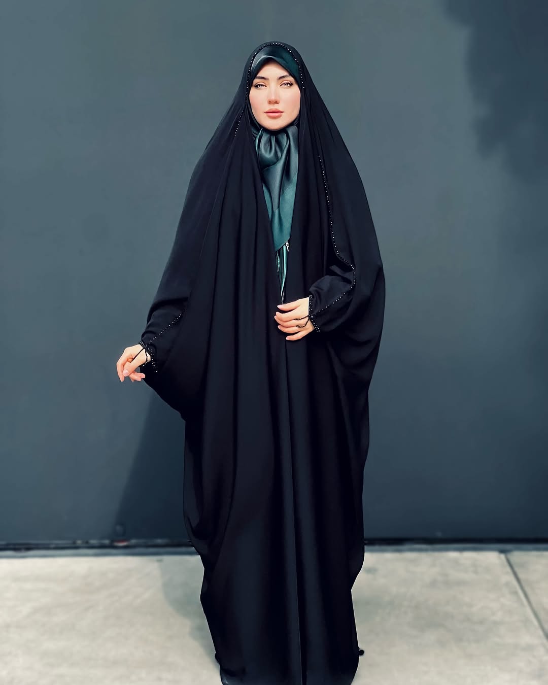Irani Beaded abaya