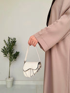 Everyday Front Open Abaya - Beige