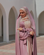 FESTIVE (BRIDAL CHADOR) TEA PINK - Razia Hijab