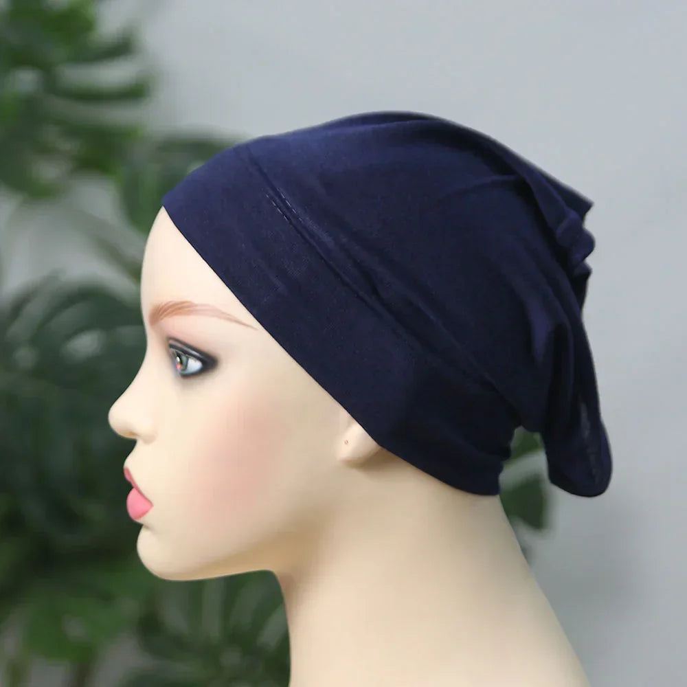 Plain Hijab Tube Cap - Razia Hijab