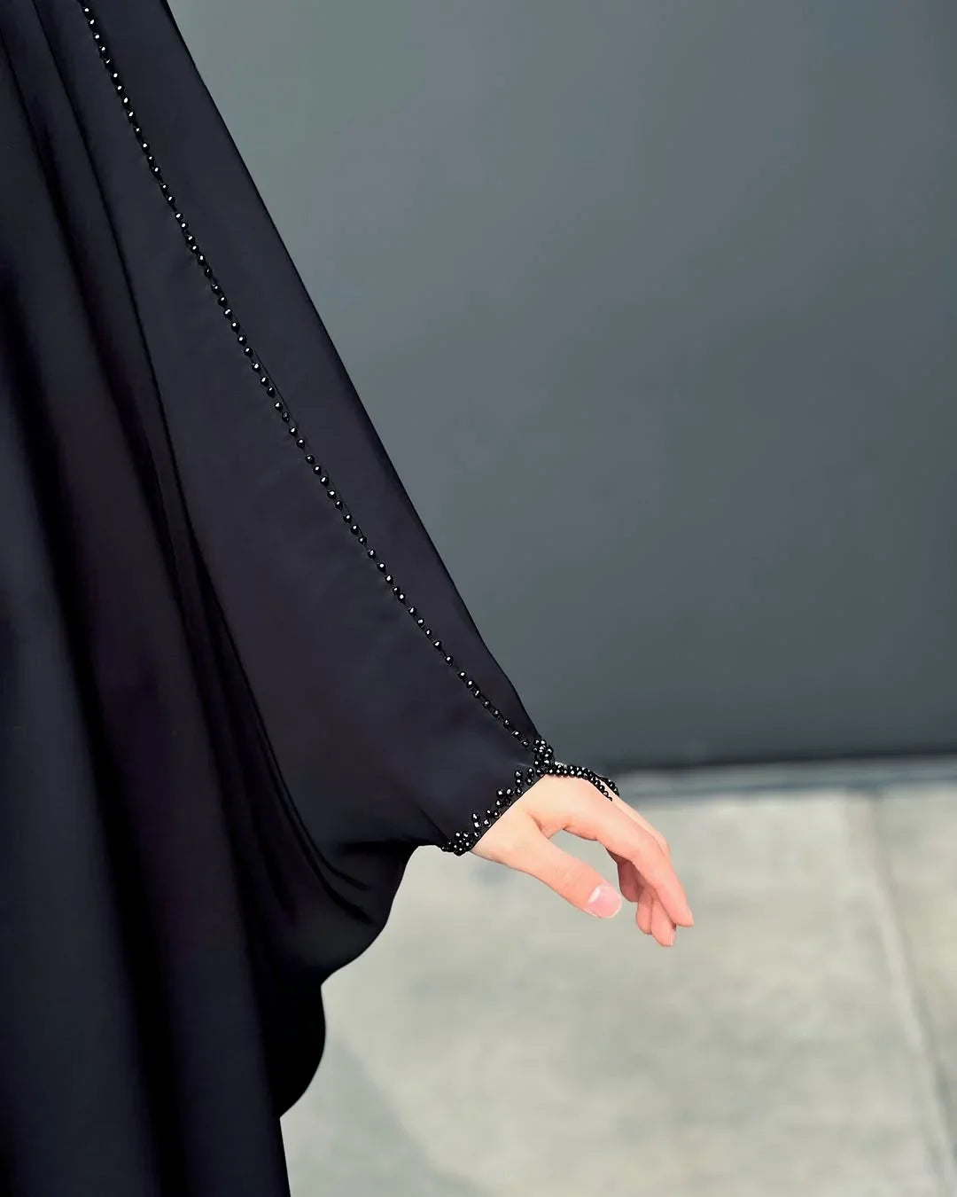 Irani Beaded abaya - Razia Hijab