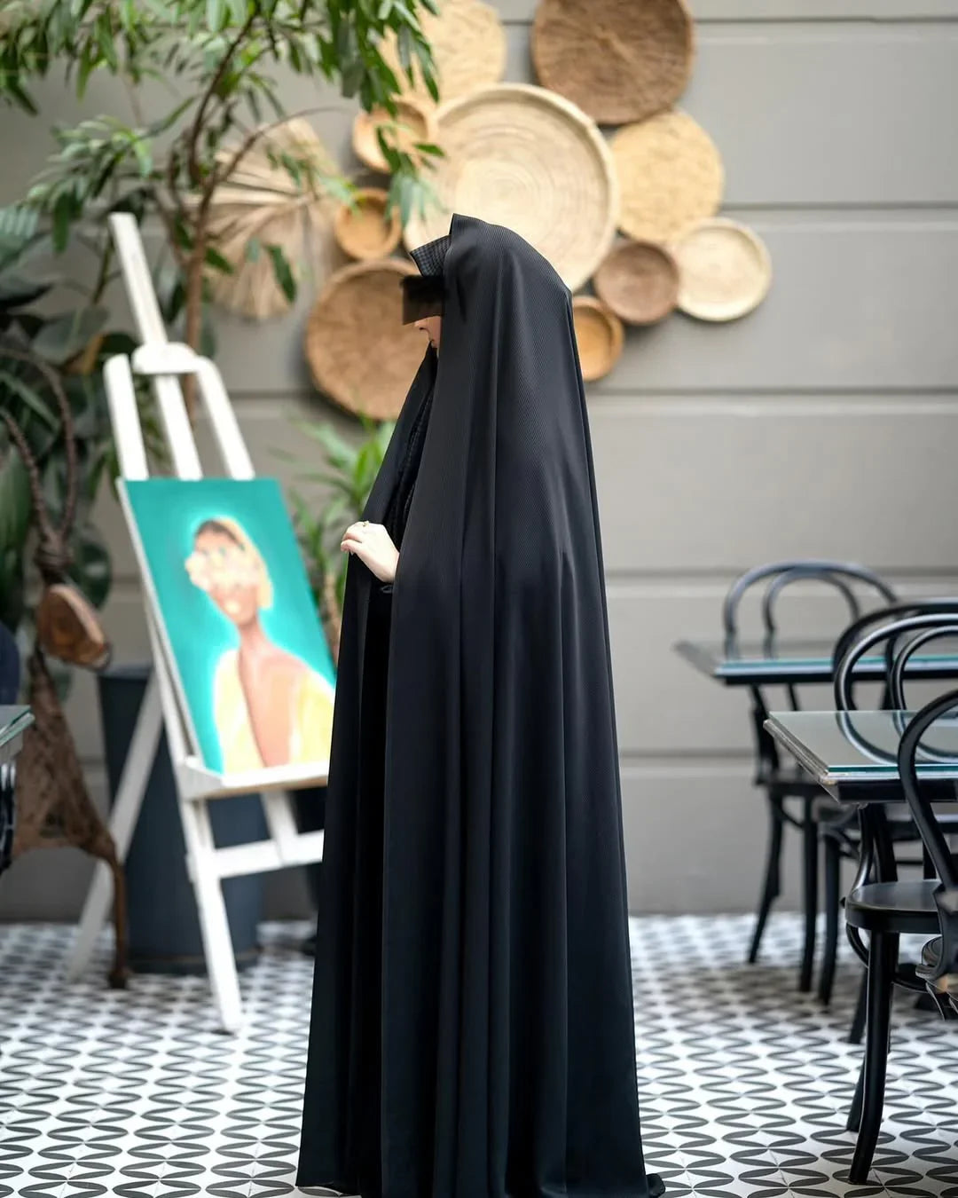 IRANI CHADOR SELF Sophisticated Design - Razia Hijab