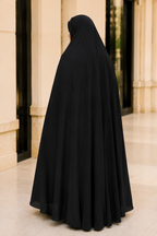 Iranian Premium Black Lace Work Chador
