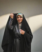 Premium Iraqi Abaya with Handcrafted Embellishments