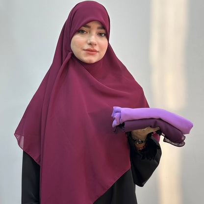 Set of 7 Irani Square Scarves – Shocking Colors