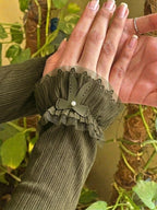 Iranian Fancy Sleeves – Olive