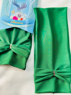 Elegant Green Iranian Cotton Jersey Sleeves - Razia Hijab