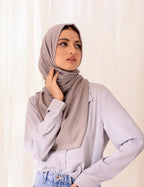Chiffon Bubble - Mocha - Razia Hijab