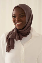 Everyday Chiffon Hijab - Cocoa - Razia Hijab