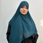 Set of 5 Irani Square Scarves – Georgette Fabric Large Size - Razia Hijab