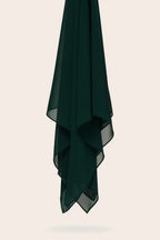 Everyday Chiffon Hijab - Forest Green - Razia Hijab