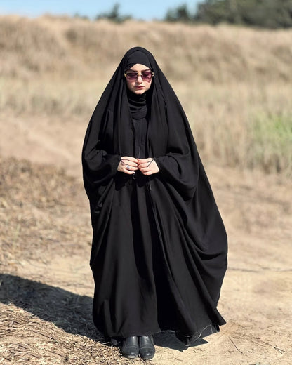 Premium Iranian Black Dorri Abaya