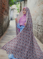 Premium Printed Iranian lawn Chador - Razia Hijab