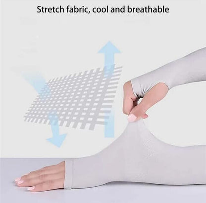 LETS SLIM COOLING ARM SLEEVES – BLACK