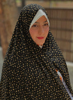 Premium Printed Iranian Chador – Floral Design - Razia Hijab