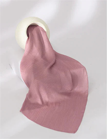 Essential Silk - Shimmering Blush Pink