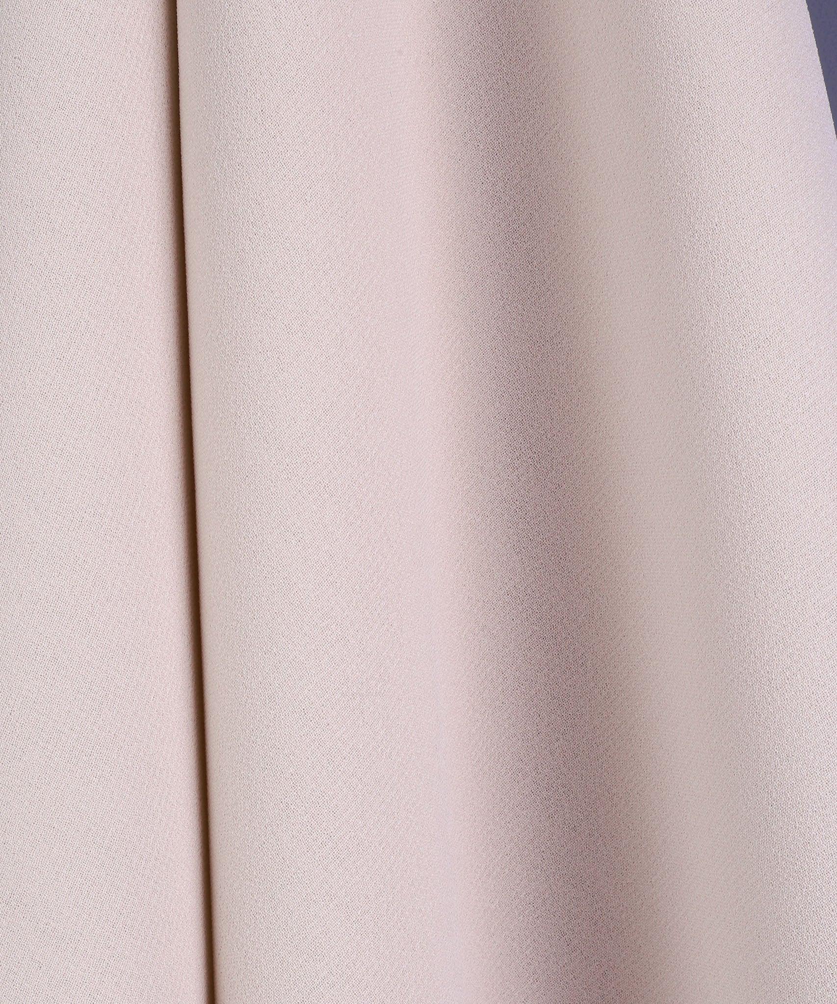 Beige Rose Chiffon Hijab - Razia Hijab