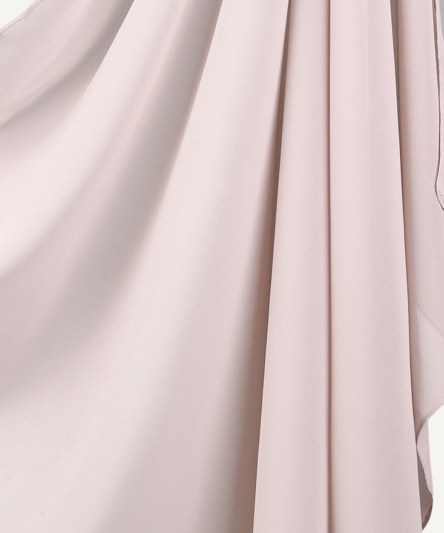 Beige Rose Chiffon Hijab