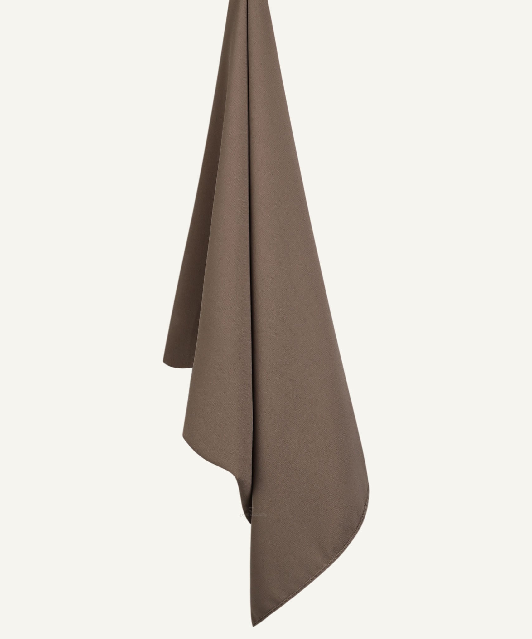 Taupe Chiffon Hijab - Razia Hijab