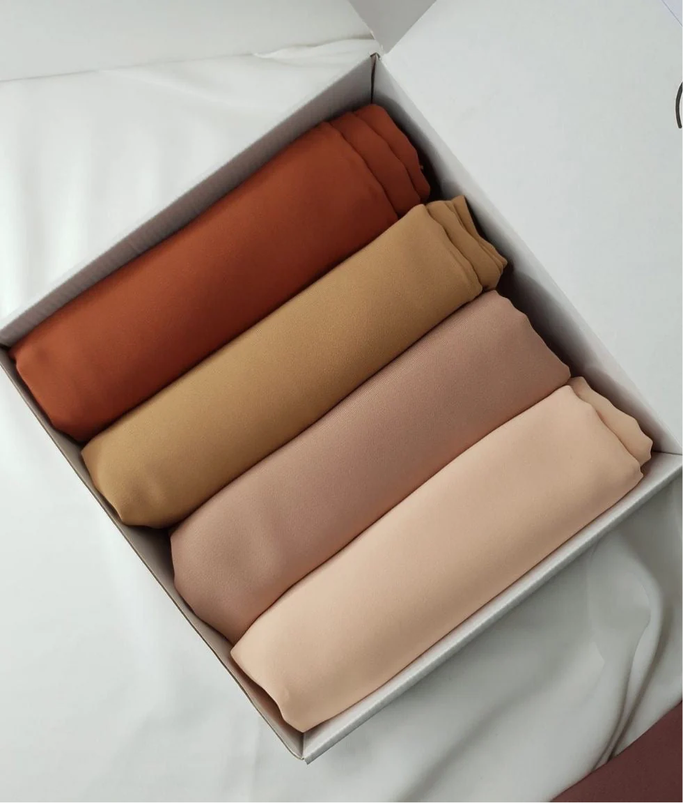 Georgette Chiffon - Bundle of 4