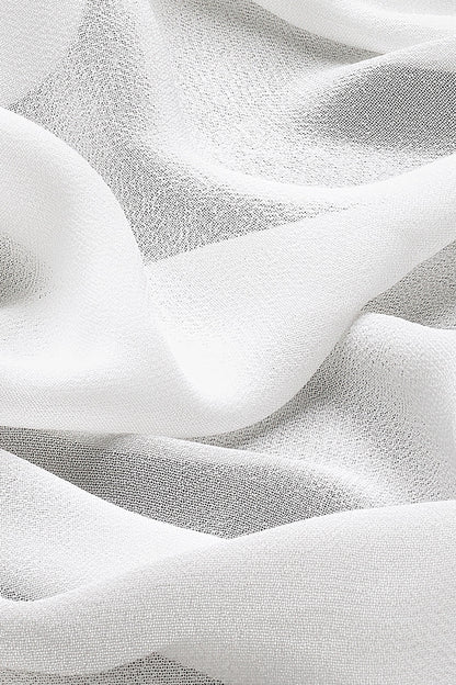 Chiffon Bubble - White