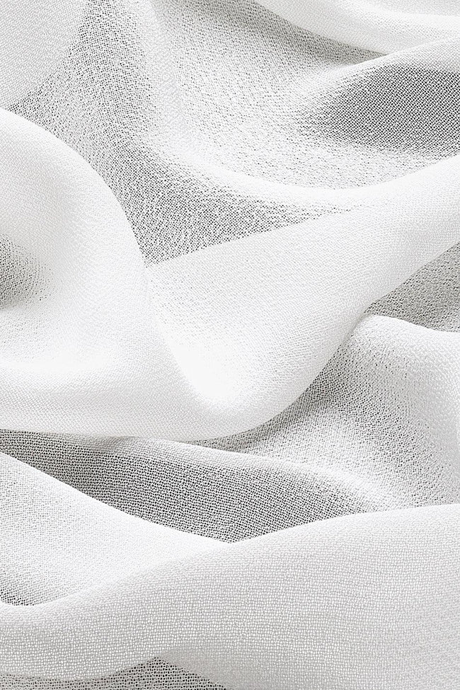 Chiffon Bubble - White Main Image