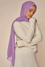 Everyday Chiffon Hijab - Ultraviolet - Razia Hijab