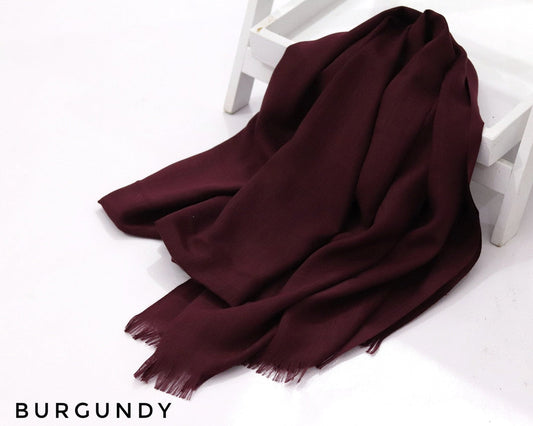 PREMIUM TURKISH VISCOSE - BURGUNDY