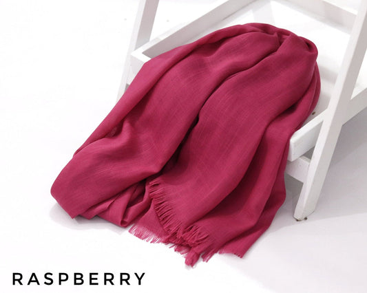 PREMIUM TURKISH VISCOSE - RASPBERRY