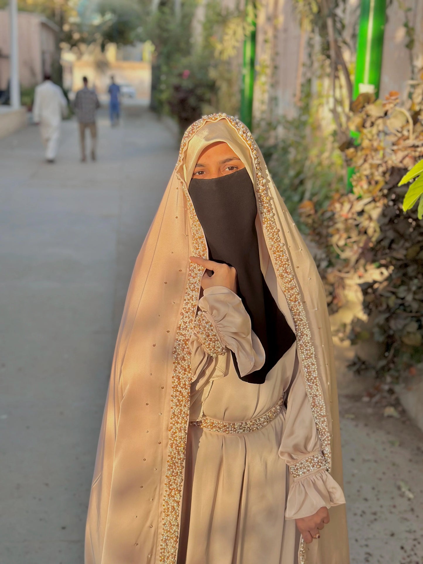Royal Silk Iranian Bridal Dress